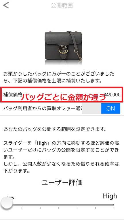 ラクサスX：バッグが公開