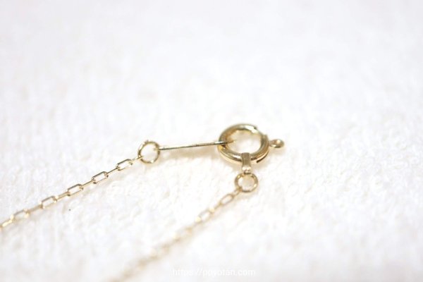 スパークルボックス(SparkleBox):K18イエローゴールドブルートパーズペンダント