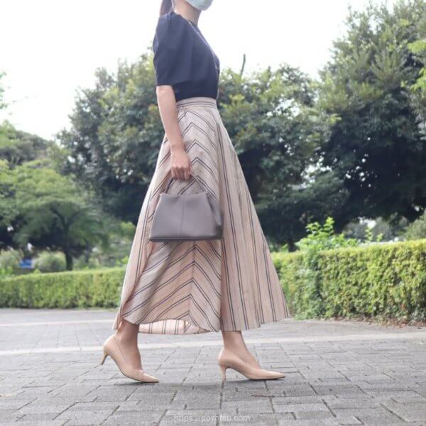 エアークローゼットの洋服を着てみた