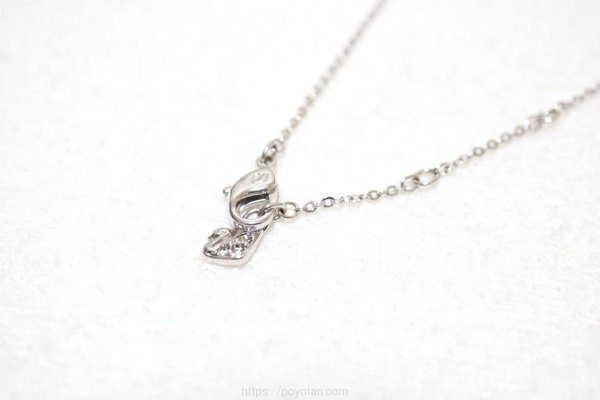 スパークルボックス(SparkleBox):Swarovski (スワロフスキー) クリスタル パヴェ サークル ネックレス