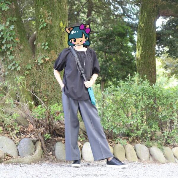 エディストクローゼット（EDIST. CLOSET）のブラウスとパンツ