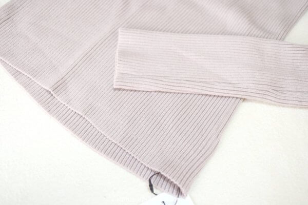 GRL:ビッグカラーオフショルダーニットトップス[dr616]