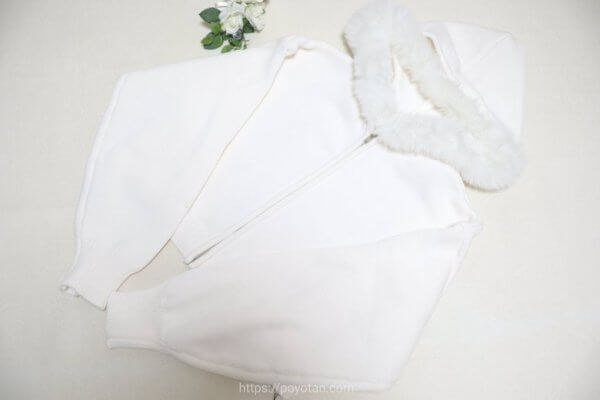 GRL：フードファーニットパーカー[an1497]