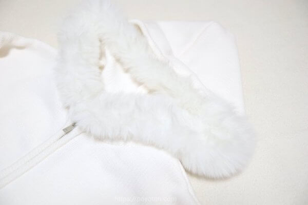 GRL：フードファーニットパーカー[an1497]