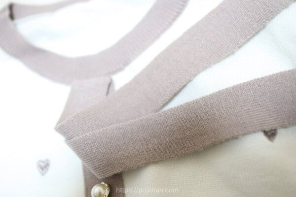 GRL:ハート刺繍リボン配色ニットトップス[tt020]