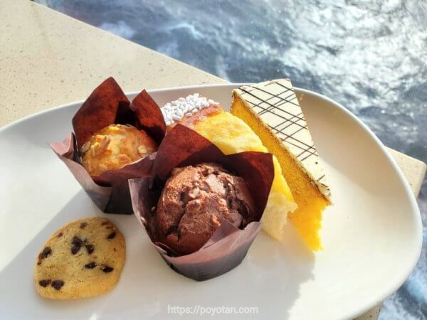 MSCベリッシマのビュッフェ