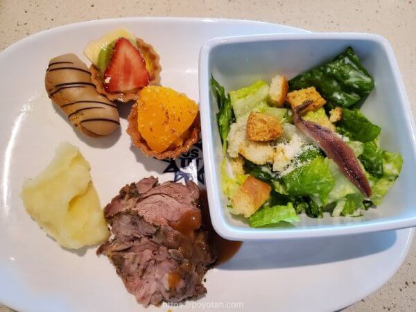 MSCベリッシマのビュッフェ