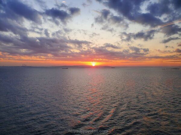 MSCベリッシマの景色