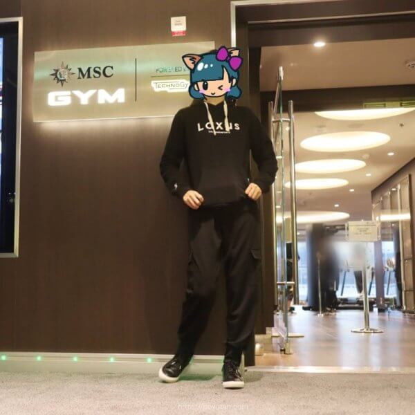 MSCベリッシマでの服装
