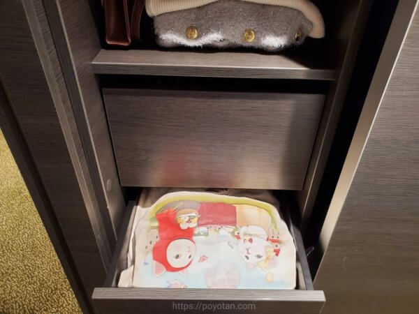 MSCベリッシマの収納