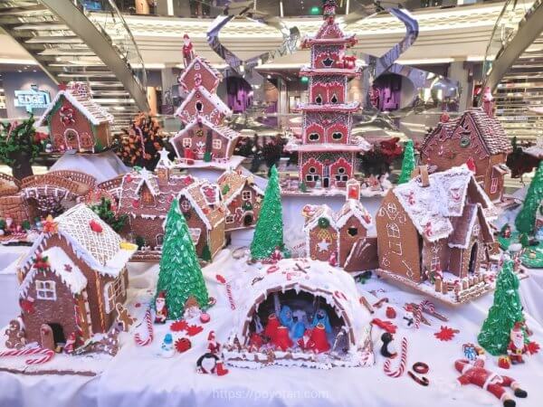 MSCベリッシマのクリスマス