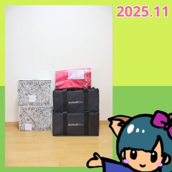 ファッションレンタルの箱