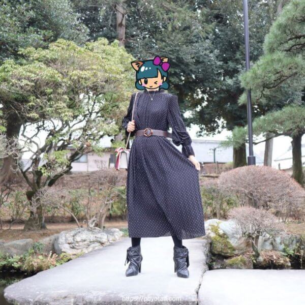 エアークローゼットの洋服を着てみた