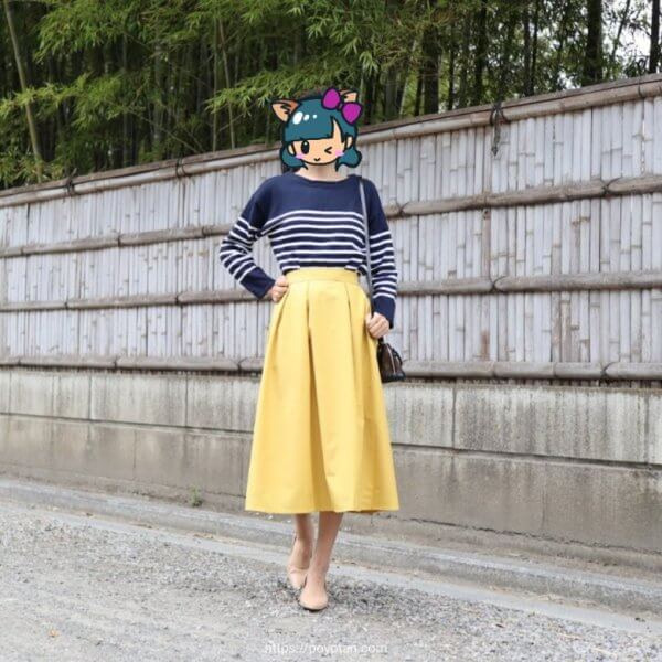 エアークローゼットの洋服を着てみた
