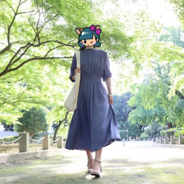エアークローゼットの洋服を着てみた