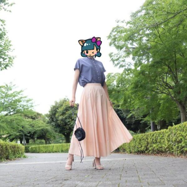 エアークローゼットの洋服を着てみた
