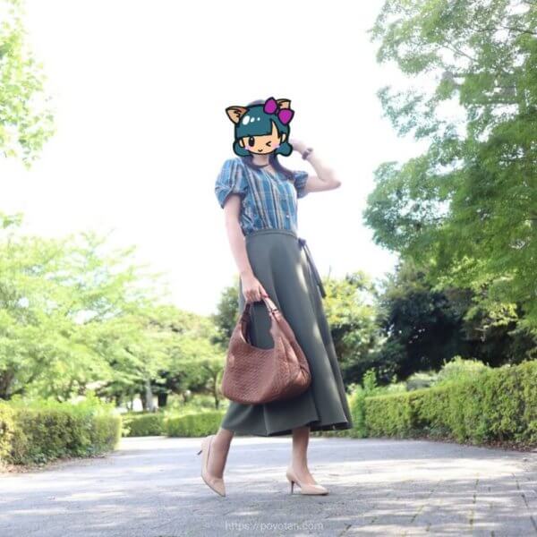 エアークローゼットの洋服を着てみた