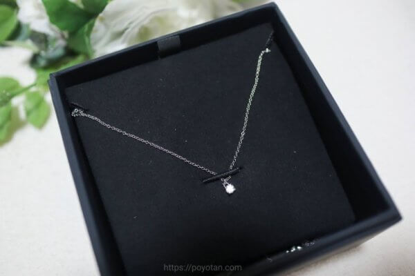 ダニエルウェリントン「Mirelle Solitaire Necklace」シルバー