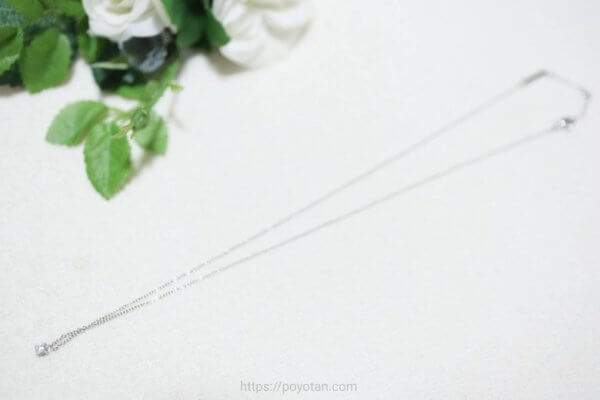 ダニエルウェリントン「Mirelle Solitaire Necklace」シルバー