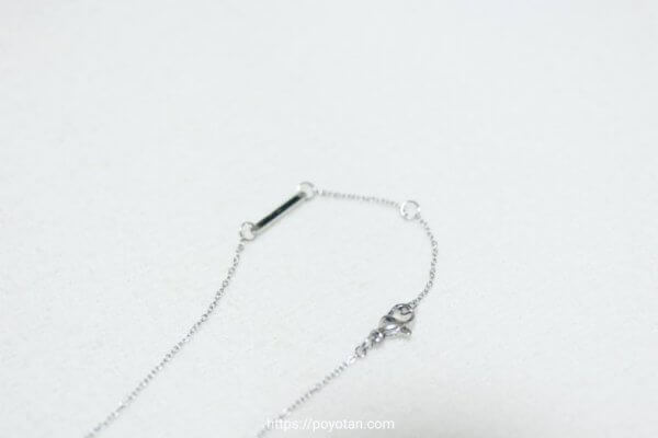 ダニエルウェリントン「Mirelle Solitaire Necklace」シルバー