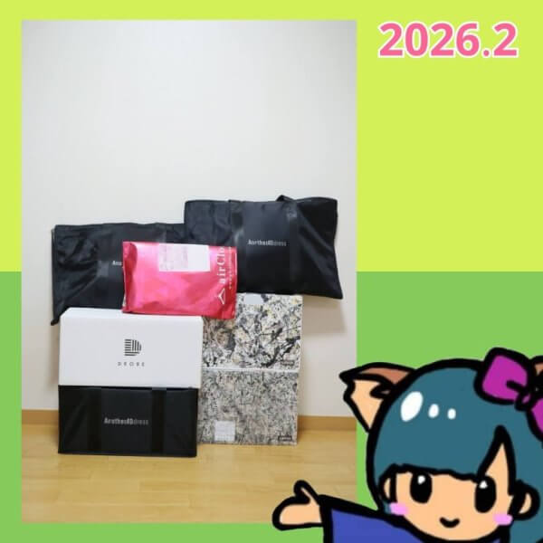 ファッションレンタルの箱